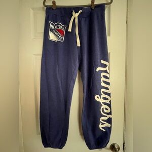 Women's New York Rangers joggers